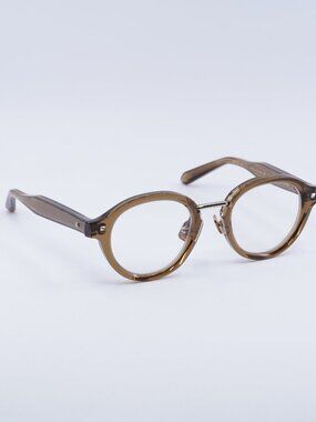 Valentino V-ESSENTIAL-IV VLX-132D AF Eyeglasses Brown 46mm Round Frame